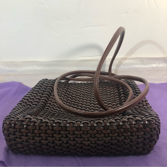 Nine West Three Compartment Weaved Purse - Picture 9 of 11
